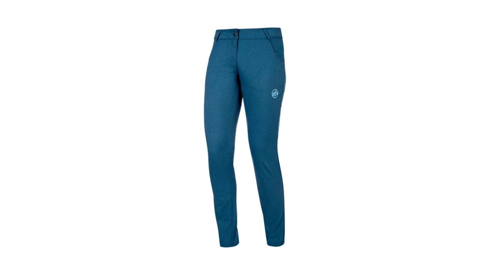 Mammut Womens Massone Pants, Jay Melange, US 12, Regular Inseam, 1022-00030-50013-42-10