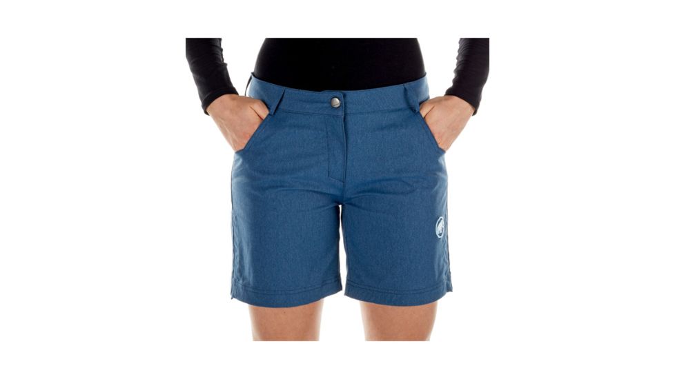 Mammut Womens Massone Shorts, Jay Melange, US 6, 1023-00030-50013-36-10