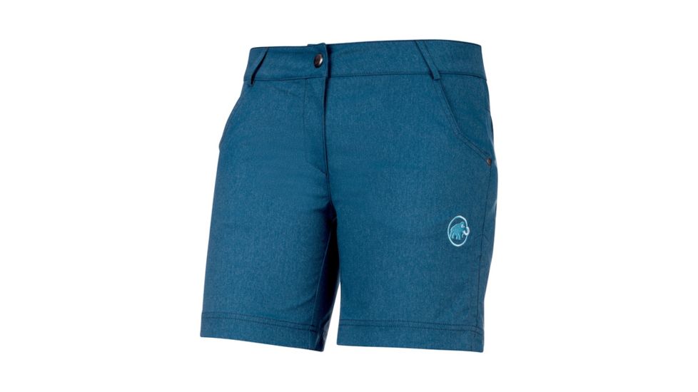 Mammut Womens Massone Shorts, Jay Melange, US 6, 1023-00030-50013-36-10