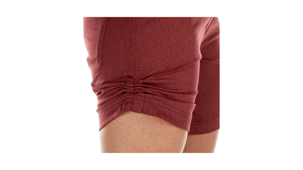 Mammut Womens Massone Shorts, Merlot Melange, US 2, 1023-00030-6237-32-10
