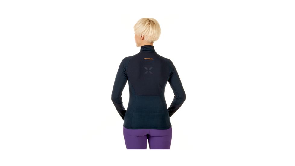 Mammut Womens Moench Advanced Half Zip Longsleeve, Night, S, 1041-09940-5924-113