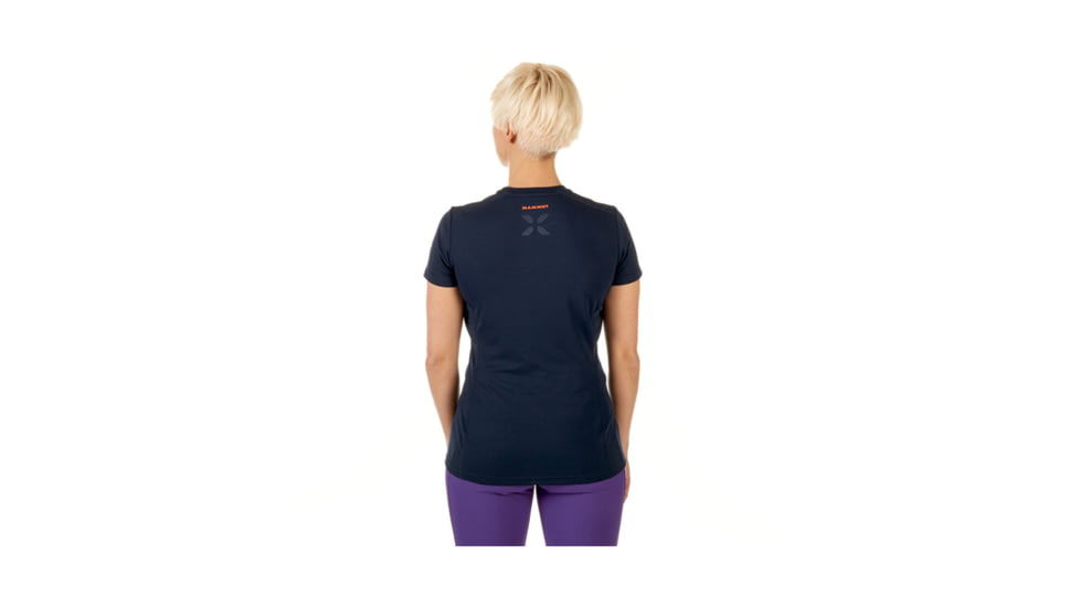 Mammut Womens Moench Light T-Shirt, Night, Small, 1017-00060-5924-113