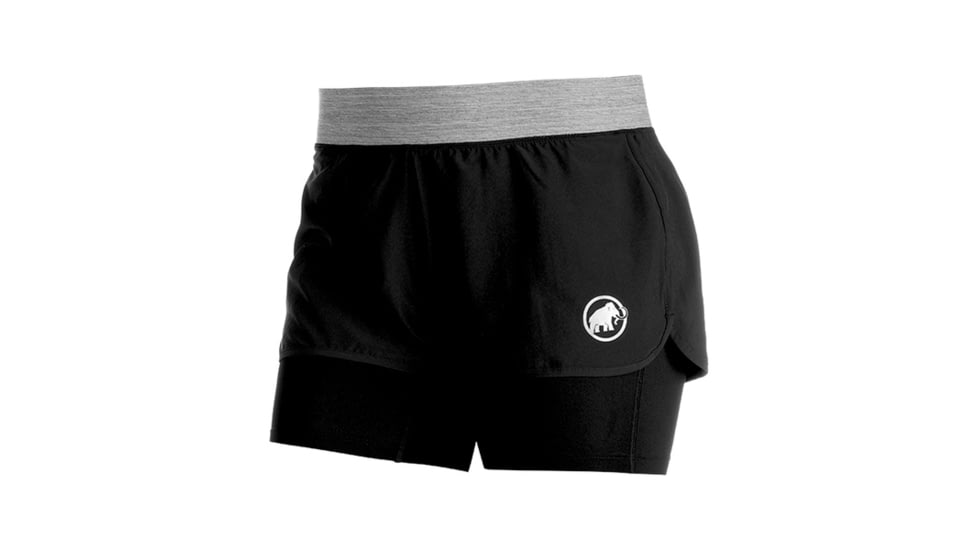Mammut Womens MTR 71 Shorts, Black, XS, 1020-11170-0001-112
