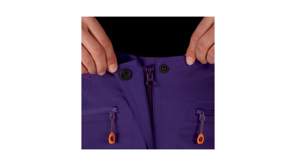 Mammut Womens Nordwand Pro HS Pants, Dawn, US 8, Regular Inseam, 1020-12060-6234-38-10