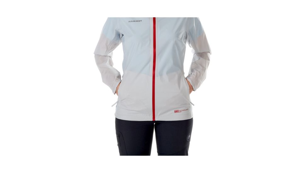 Mammut Womens Rainspeed HS Jacket, Marble-Magma, XS, 1010-23330-00107-112