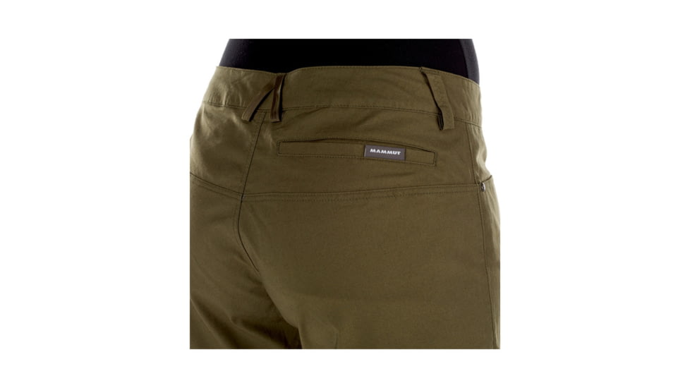 Mammut Womens Roseg Shorts, Iguana, US 4, 1023-00010-4584-34-10