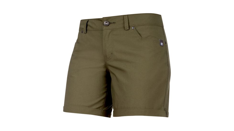 Mammut Womens Roseg Shorts, Iguana, US 4, 1023-00010-4584-34-10