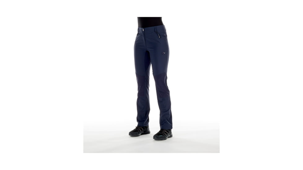 Mammut Womens Runbold Light Pants, Marine, US 2, Regular Inseam, 1020-09911-5118-32-10
