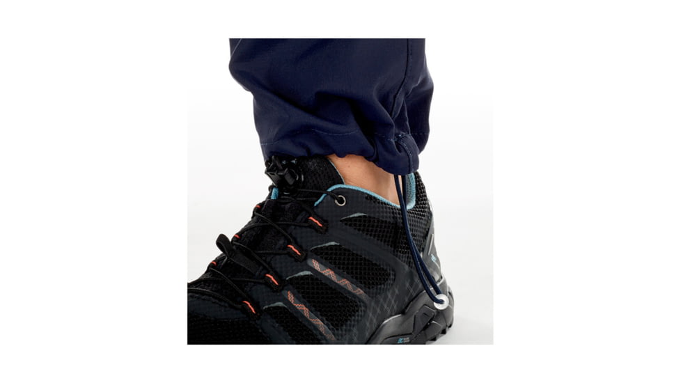 Mammut Womens Runbold Light Pants, Marine, US 2, Regular Inseam, 1020-09911-5118-32-10