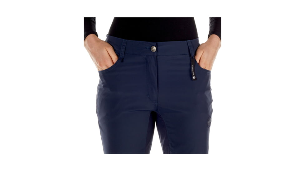Mammut Womens Runbold Light Pants, Marine, US 2, Regular Inseam, 1020-09911-5118-32-10
