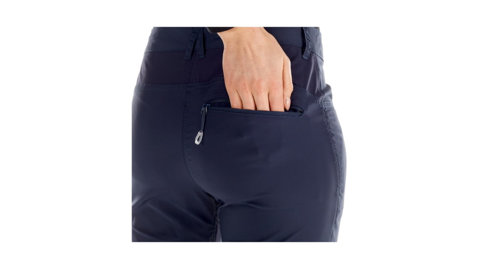 Mammut Womens Runbold Light Pants, Marine, US 2, Regular Inseam, 1020-09911-5118-32-10