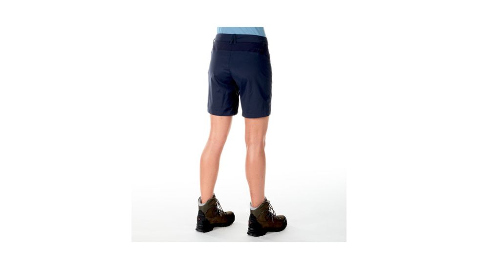 Mammut Womens Runbold Light Shorts, Marine, US 10, 1020-09921-5118-40-10