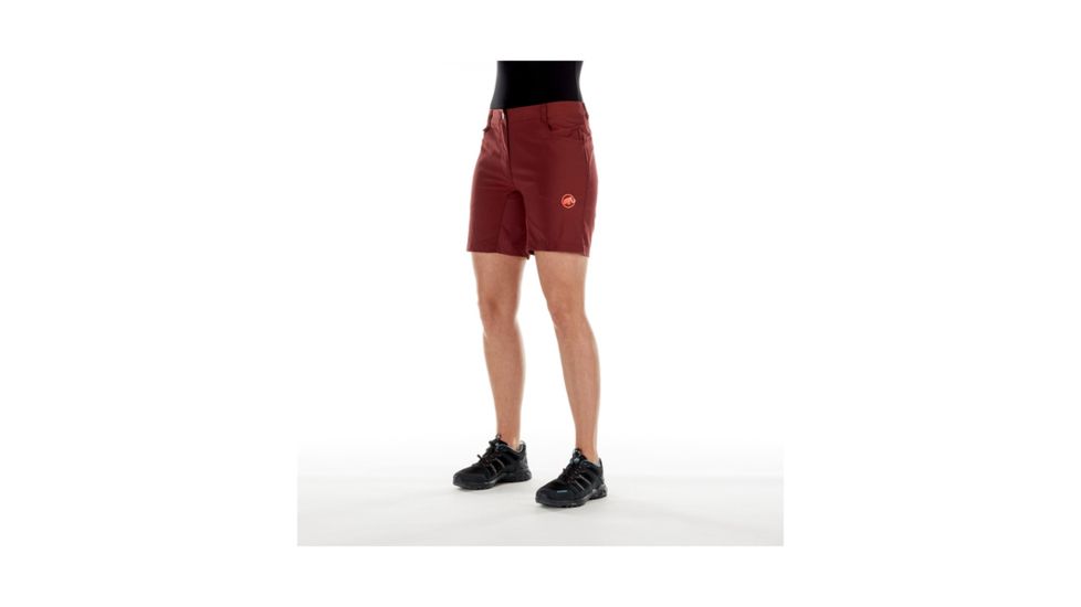 Mammut Womens Runbold Light Shorts, Merlot, US 10, 1020-09921-6007-40-10