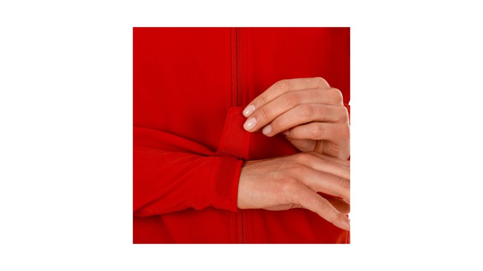 Mammut Womens Runbold Trail SO Hooded Jacket, Magma, Small, 1011-23181-3465-113