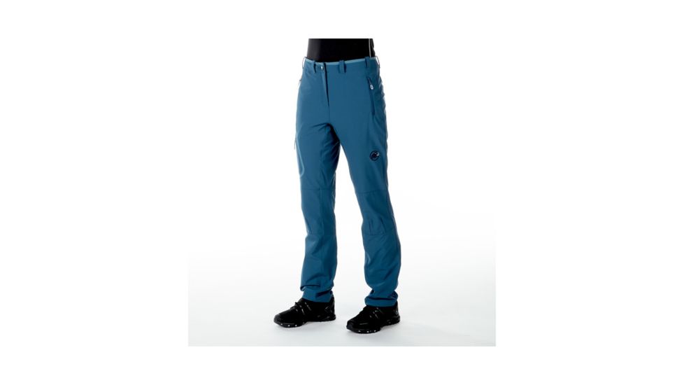 Mammut Womens Runbold Trail SO Pants, Black, US 2, Regular Inseam, 1020-11190-0001-32-10