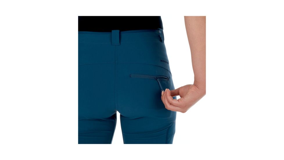 Mammut Womens Runbold Trail SO Pants, Jay, US 8, Regular Inseam, 1020-11190-50011-38-10