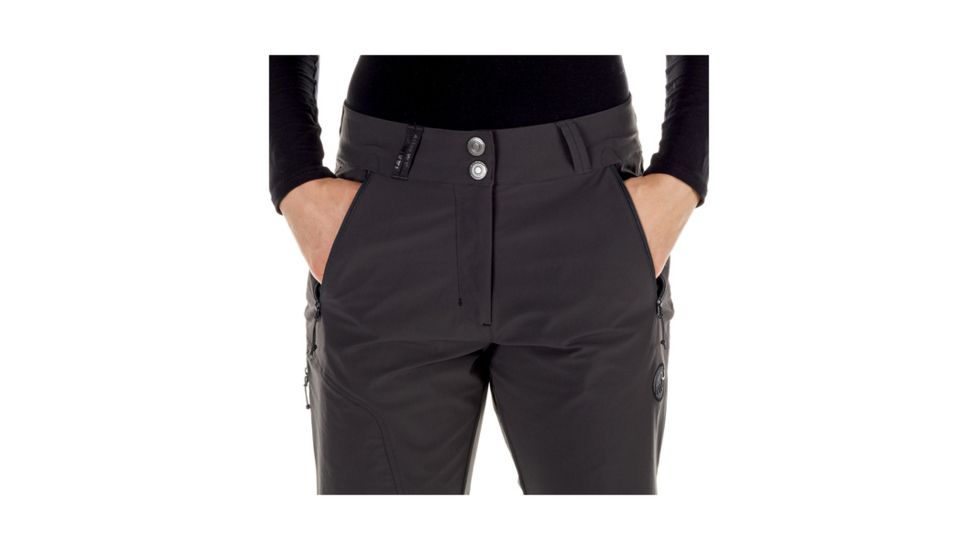 Mammut Womens Runje Pants, Graphite, US 12, 1020-06893-0121-42-10