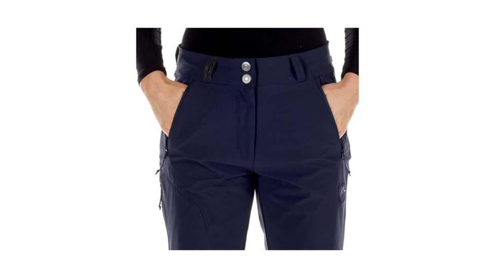 Mammut Womens Runje Pants, Marine, US 2, 1020-06893-5118-32-10