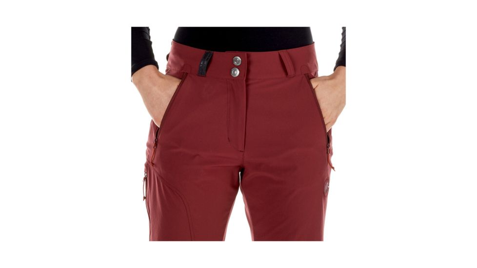 Mammut Womens Runje Pants, Merlot, US 2, 1020-06893-6007-32-10