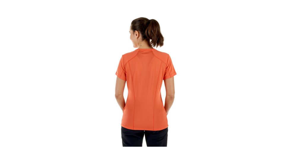 Mammut Womens Sertig T-Shirt, Barberry-Barberry, Extra Small, 1017-00140-3459-112