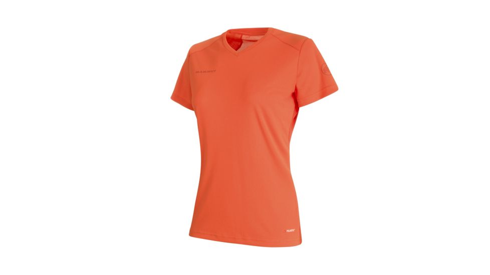 Mammut Womens Sertig T-Shirt, Barberry-Barberry, Extra Small, 1017-00140-3459-112