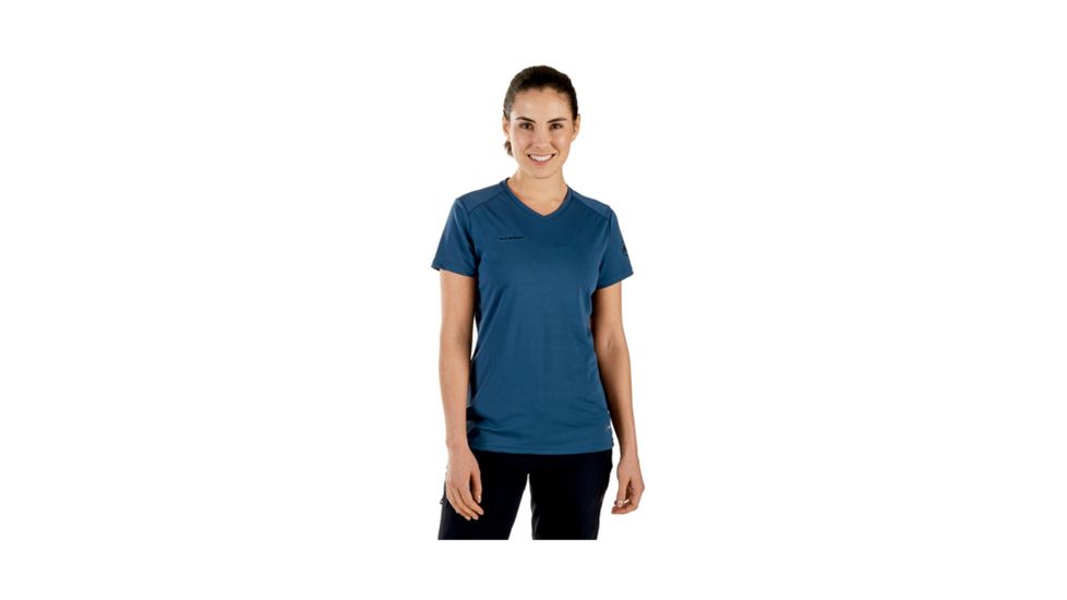 Mammut Womens Sertig T-Shirt, Jay-Jay, Extra Small, 1017-00140-50021-112