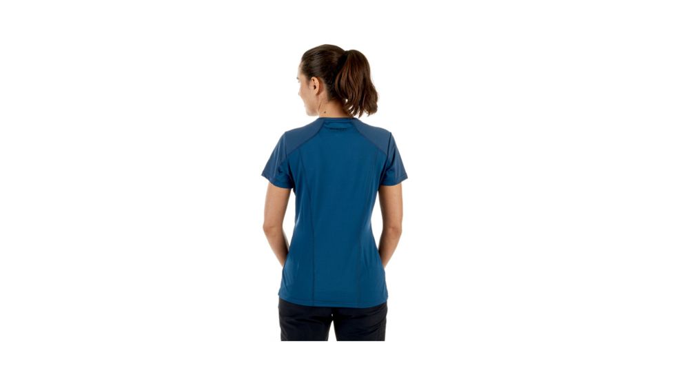 Mammut Womens Sertig T-Shirt, Jay-Jay, Extra Small, 1017-00140-50021-112