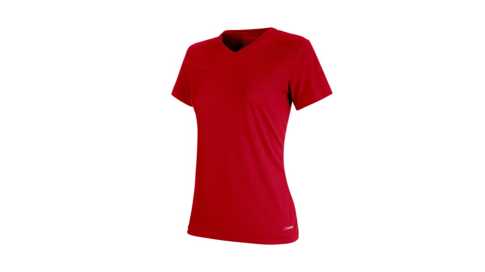 Mammut Womens Sertig T-Shirt, Magma-Magma, XXS, 1017-00140-3471-111