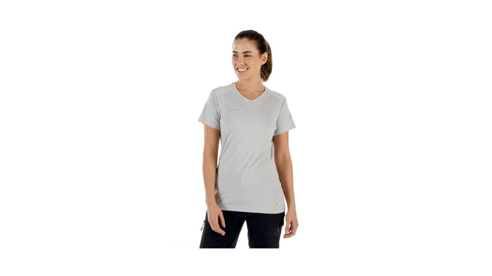 Mammut Womens Sertig T-Shirt, Marble-Marble, Extra Small, 1017-00140-00108-112