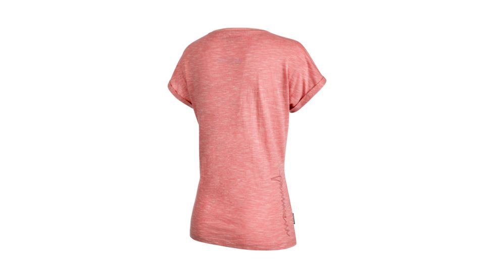 Mammut Womens Togira T-Shirt, Barberry Melange, S, 1017-07831-3413-113