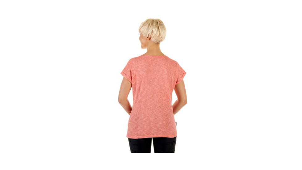 Mammut Womens Togira T-Shirt, Barberry Melange, S, 1017-07831-3413-113