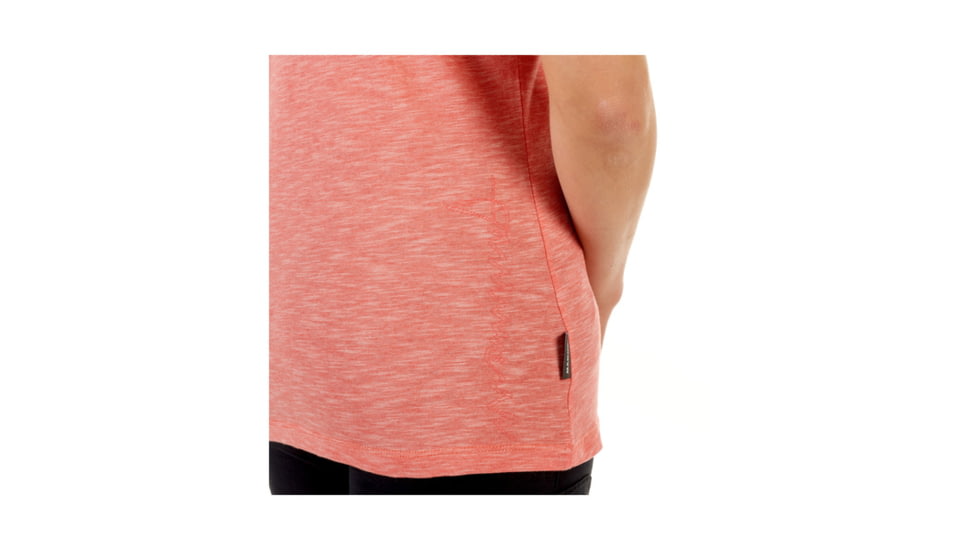 Mammut Womens Togira T-Shirt, Barberry Melange, S, 1017-07831-3413-113