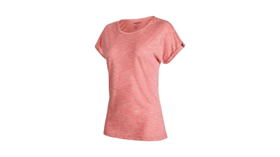 Mammut Womens Togira T-Shirt, Barberry Melange, S, 1017-07831-3413-113
