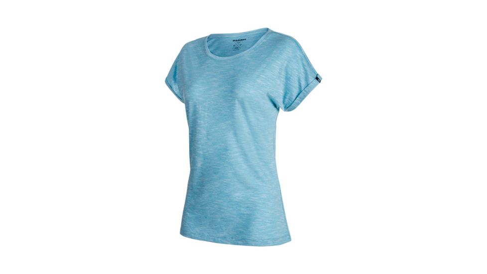 Mammut Womens Togira T-Shirt, Whisper Melange, S, 1017-07831-50038-113