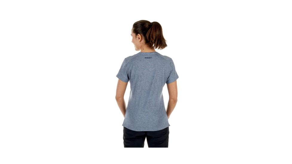 Mammut Trovat T-Shirt - Women's, Large, Jay Melange, 1017-09871-50013-115
