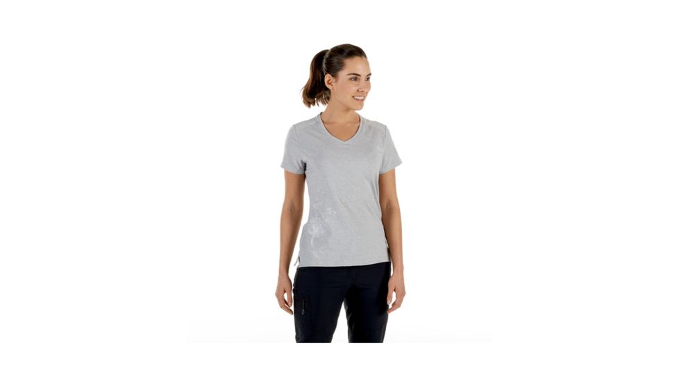 Mammut Trovat T-Shirt - Women's, Large, Marble Melange, 1017-09871-00106-115