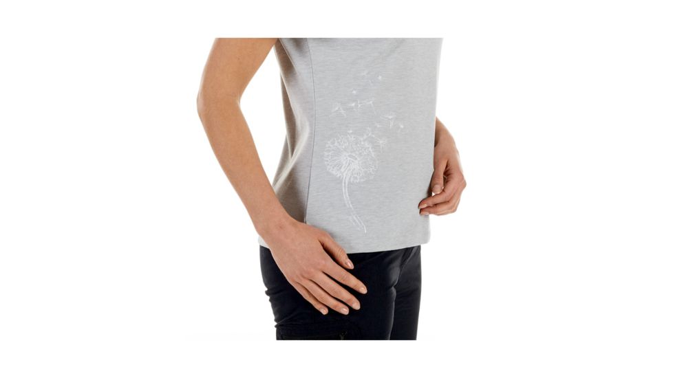 Mammut Trovat T-Shirt - Women's, Large, Marble Melange, 1017-09871-00106-115