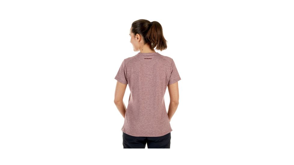 Mammut Trovat T-Shirt - Women's, Extra Large, Merlot Melange, 1017-09871-6237-116