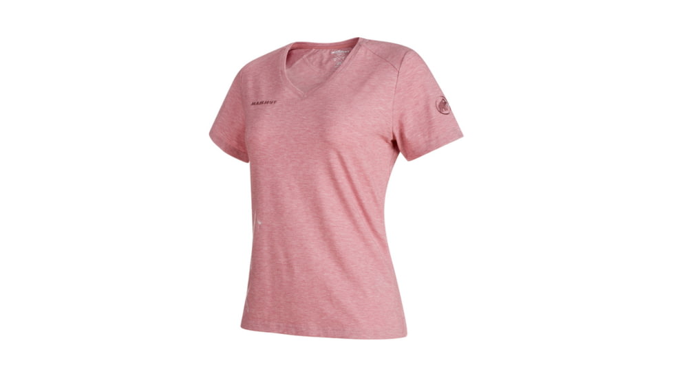 Mammut Trovat T-Shirt - Women's, Medium, Rose Melange, 1017-09871-3474-114