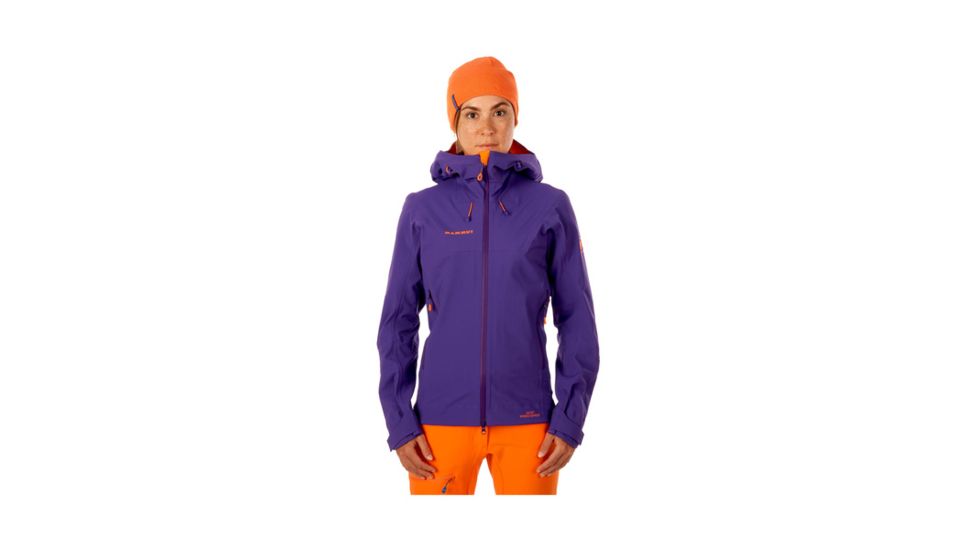 Mammut Womens Ultimate Eisfeld SO Hooded Jacket, Dawn, Extra Large, 1010-25090-6234-116