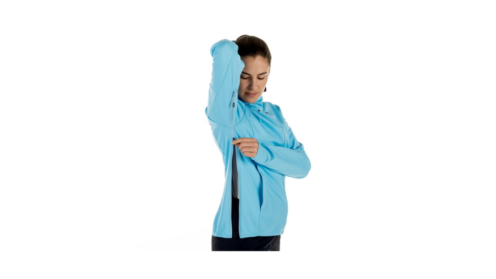 Mammut Womens Ultimate V SO Hooded Jacket, Whisper-Jay Melange, Extra Small, 1011-00070-50044-112