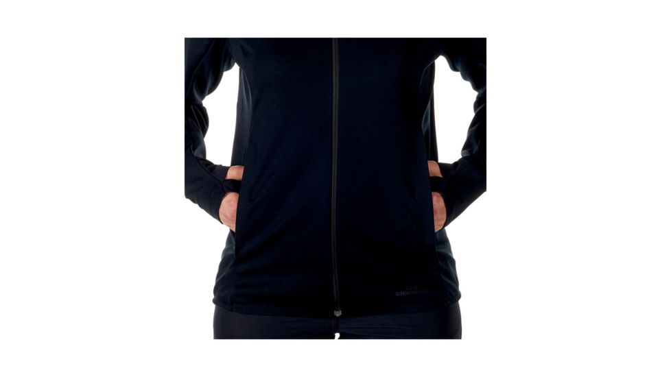 Mammut Womens Ultimate V SO Jacket, Black-Black, Extra Small, 1011-00090-0052-112