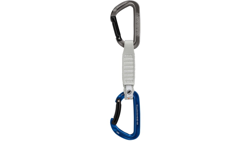 Mammut Workhorse Keylock 12 cm Quickdraw, Grey/Blue, 12 cm, 2040-02711-33275-74