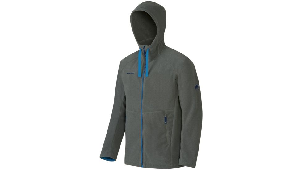 Mammut Yadkin Advanced ML Hooded Jacket - Men's-Titanium-X-Large