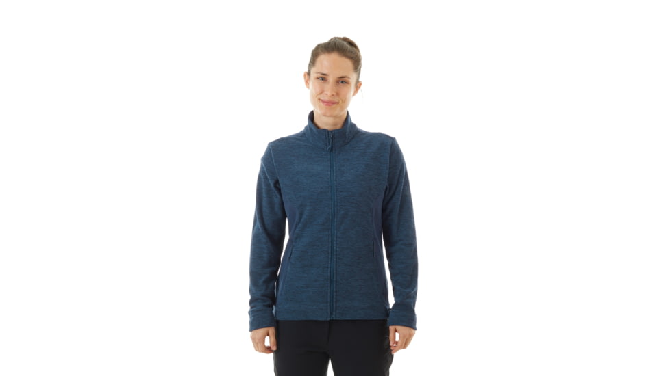 Mammut Yadkin ML Jacket - Womens, Peacoat Melange/Peacoat, Large, 1014-00880-50127-115