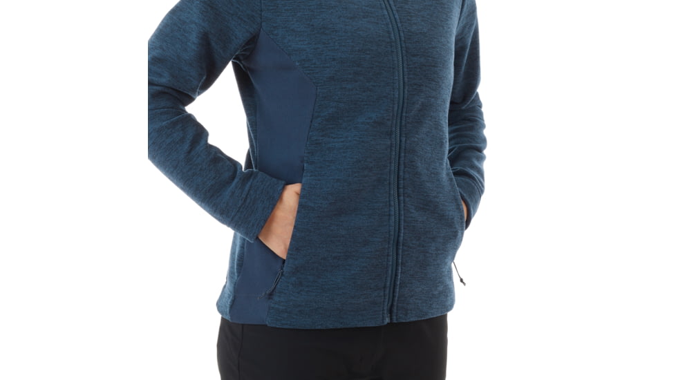 Mammut Yadkin ML Jacket - Womens, Peacoat Melange/Peacoat, Large, 1014-00880-50127-115