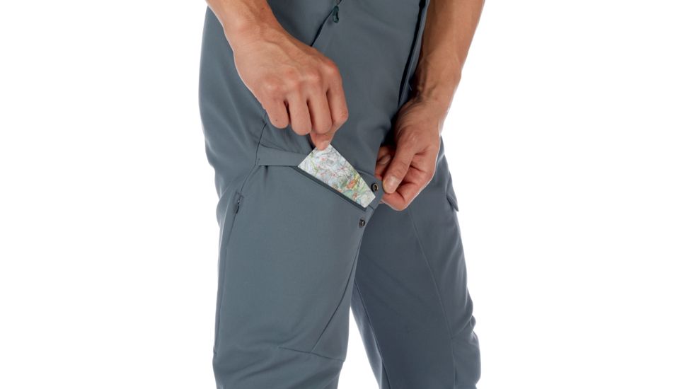 Mammut Zinal Pants - Mens, Storm, US 30, 1022-00540-0239-46-10