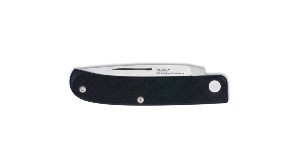 Manly Comrade CPM-154 Folding Knife, Black, Small, 01ML010