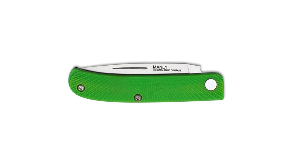 Manly Comrade CPM-154 Folding Knife, Green, Small, 01ML031