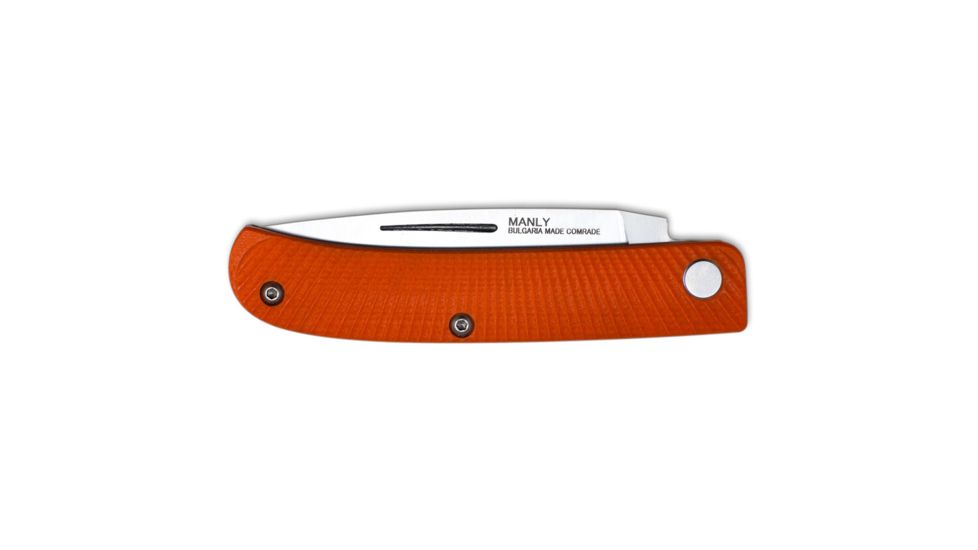 Manly Comrade CPM-154 Folding Knife, Orange, Small, 01ML030